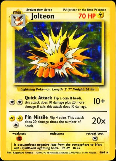 Jolteon [No Symbol] #4