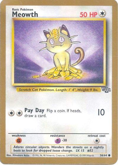 Meowth [Gold Border] #56