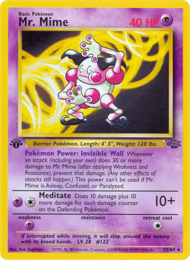 Mr. Mime [1st Edition] #22