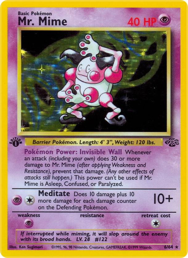 Mr. Mime [1st Edition] #6