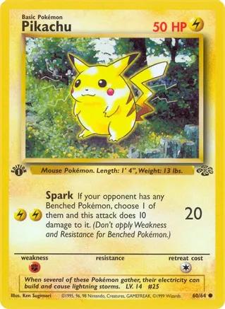 Pikachu [1st Edition] #60