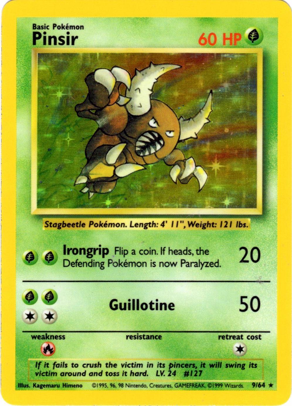 Pinsir [No Symbol] #9
