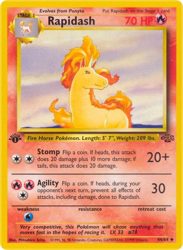 Rapidash [1st Edition] #44
