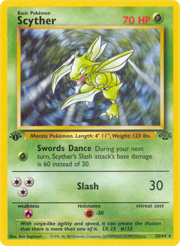 Scyther [1st Edition] #26