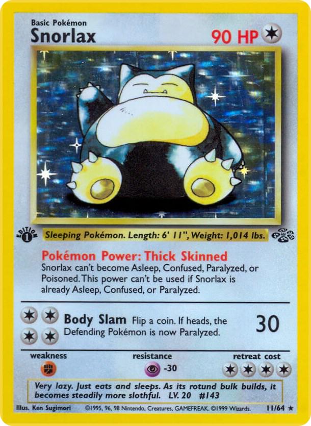 Snorlax [1st Edition] #11