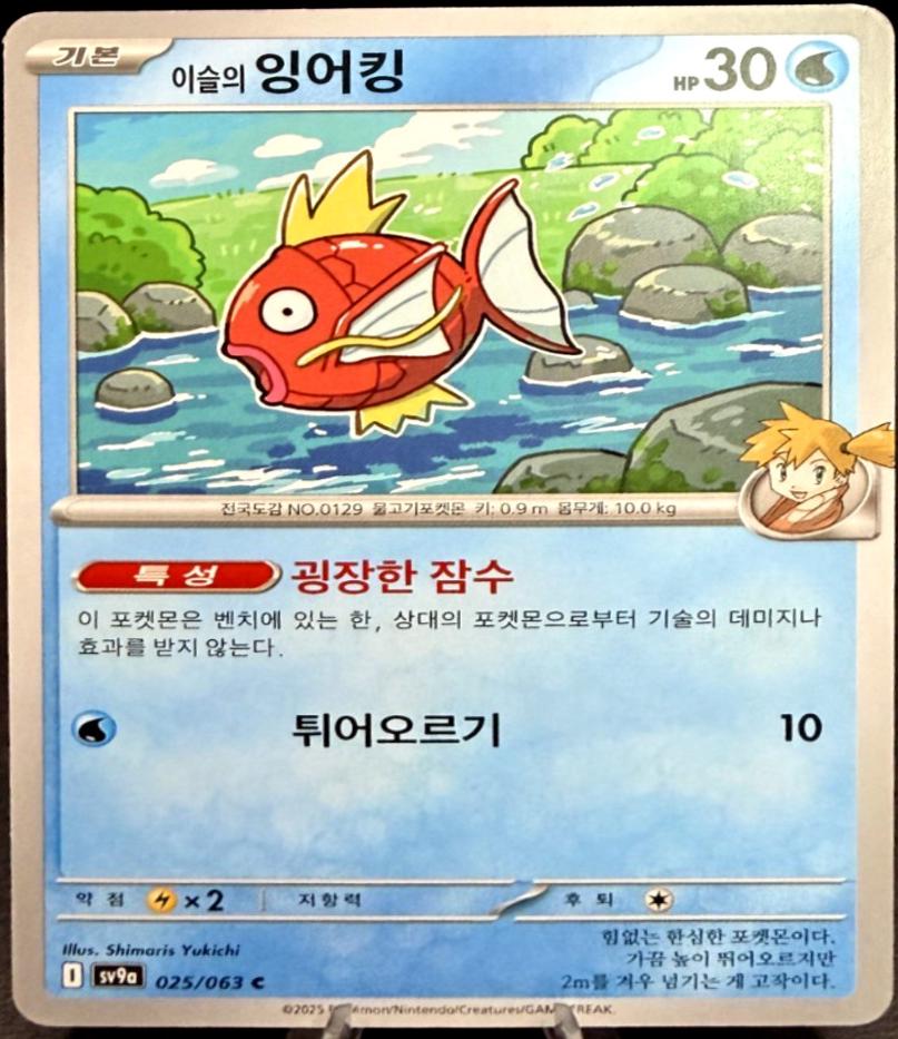Misty's Magikarp #25