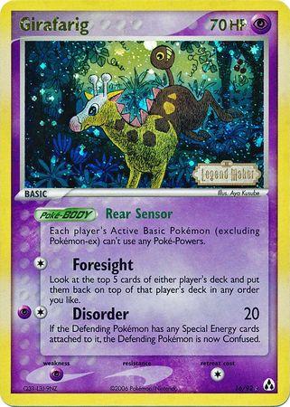 Girafarig [Reverse Holo] #16