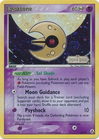 Lunatone [Reverse Holo] #20