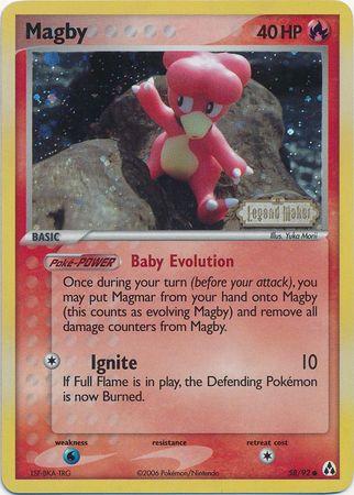 Magby [Reverse Holo] #58