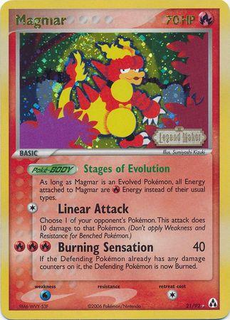 Magmar [Reverse Holo] #21