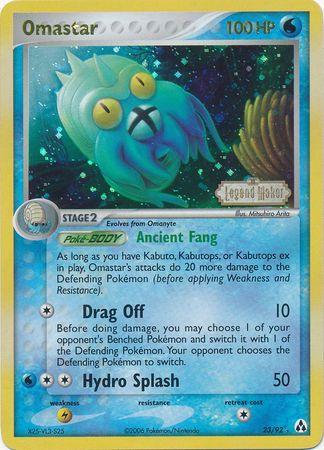 Omastar [Reverse Holo] #23