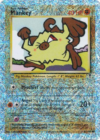 Mankey [Reverse Holo] #81