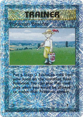 Pokemon Breeder [Reverse Holo] #102