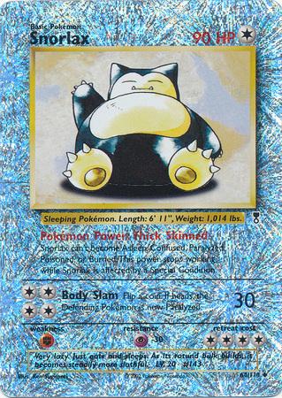 Snorlax [Reverse Holo] #64