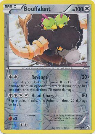 Bouffalant [Reverse Holo] #107