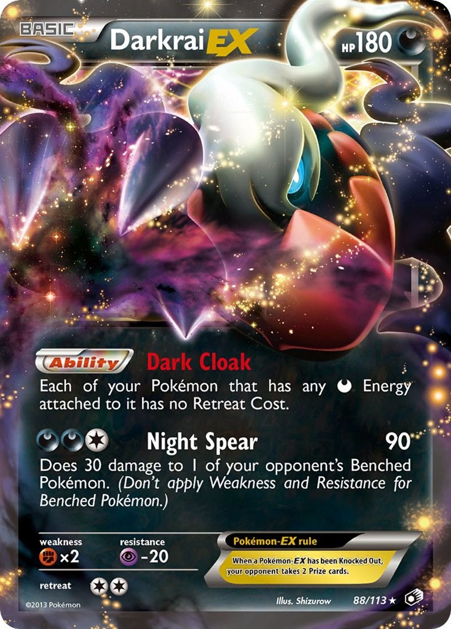 Darkrai EX #88