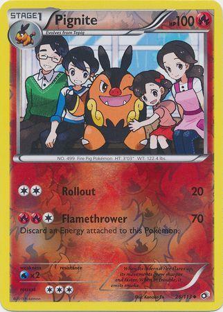 Pignite [Reverse Holo] #26