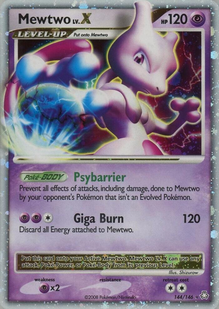 Mewtwo LV. X #144
