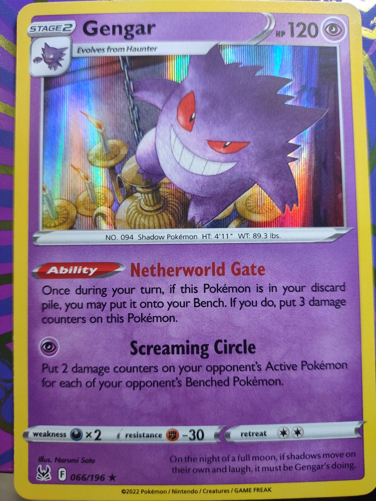 Gengar [Holo] #66