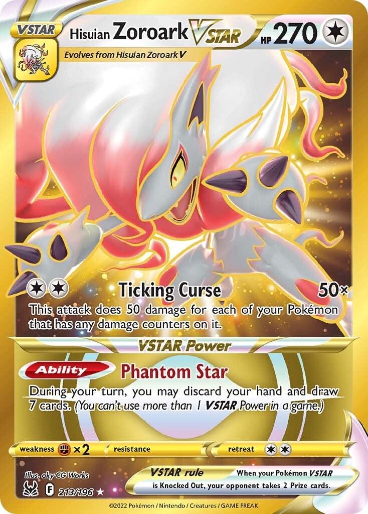 Hisuian Zoroark VSTAR #213