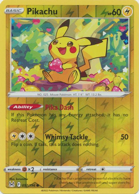 Pikachu [Reverse Holo] #52
