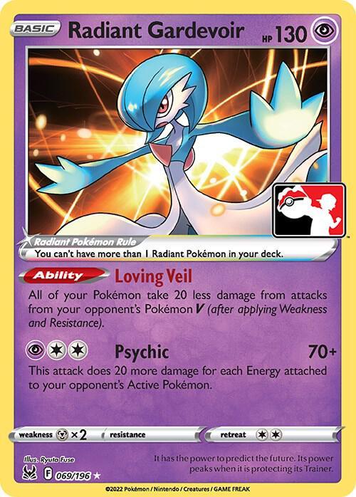 Radiant Gardevoir [Prize Pack] #69