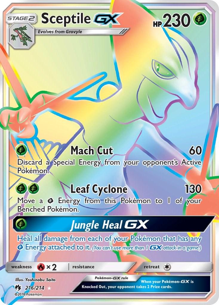 Sceptile GX #216