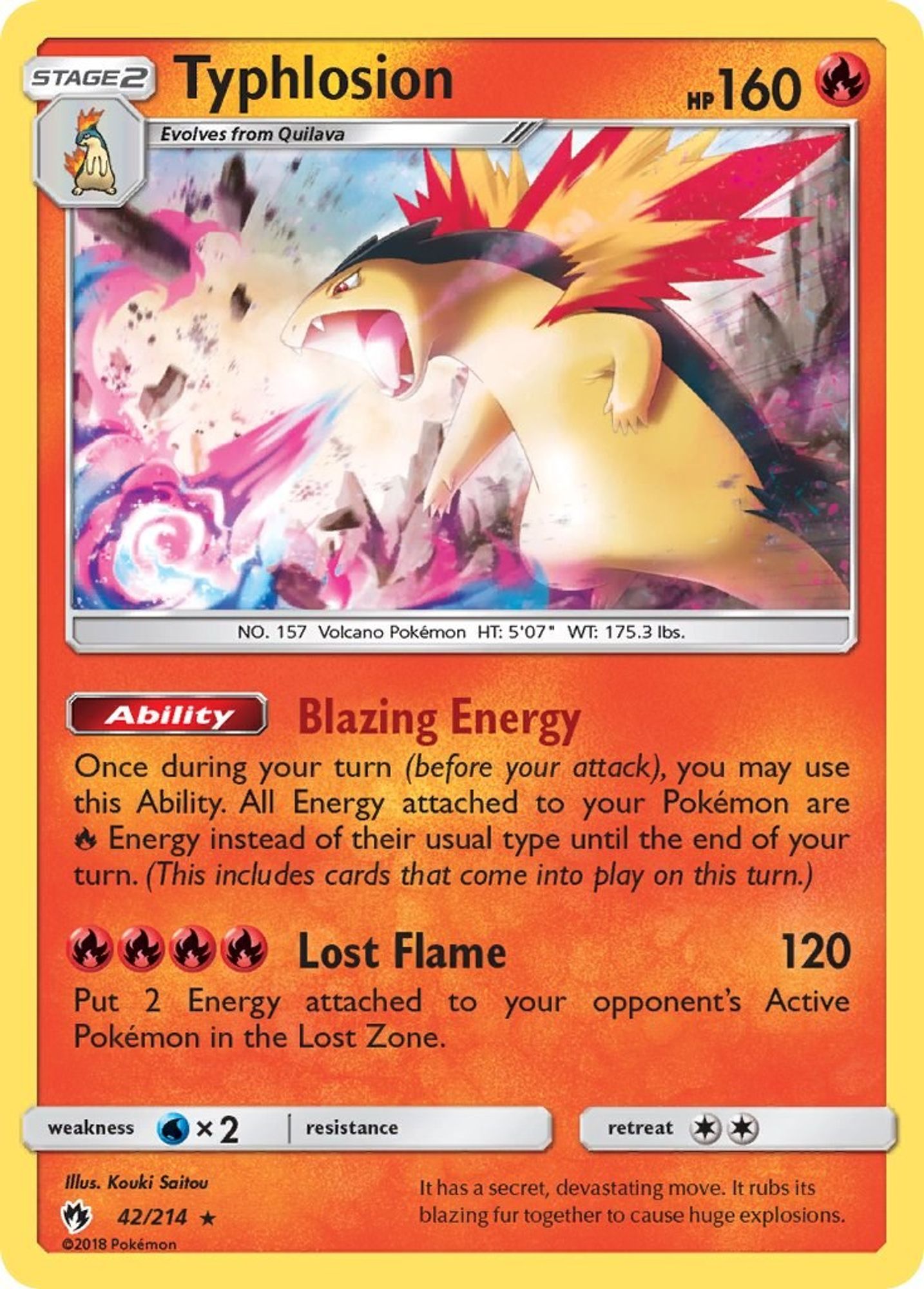 Typhlosion #42