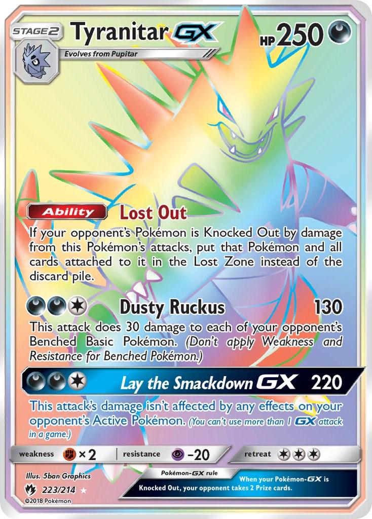 Tyranitar GX #223