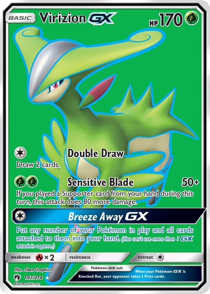 Virizion GX #197