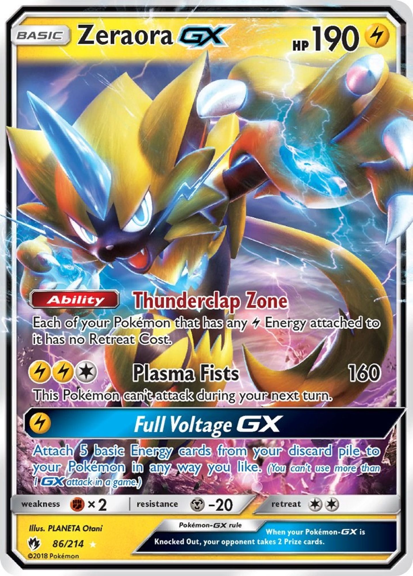Zeraora GX #86