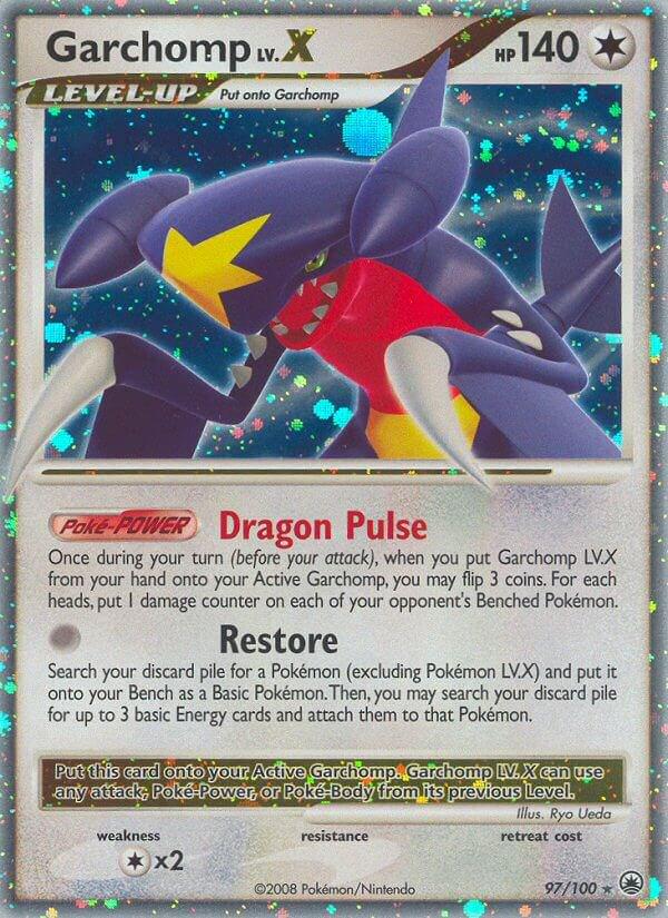 Garchomp LV.X #97