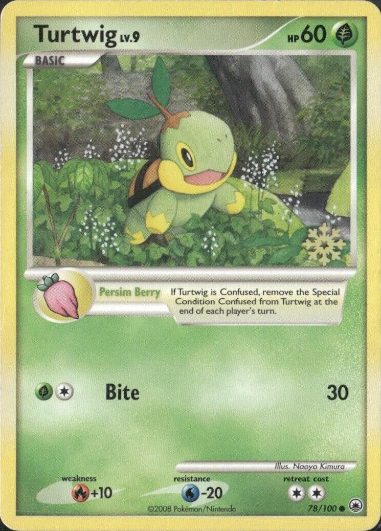 Turtwig [Snowflake Stamped] #78