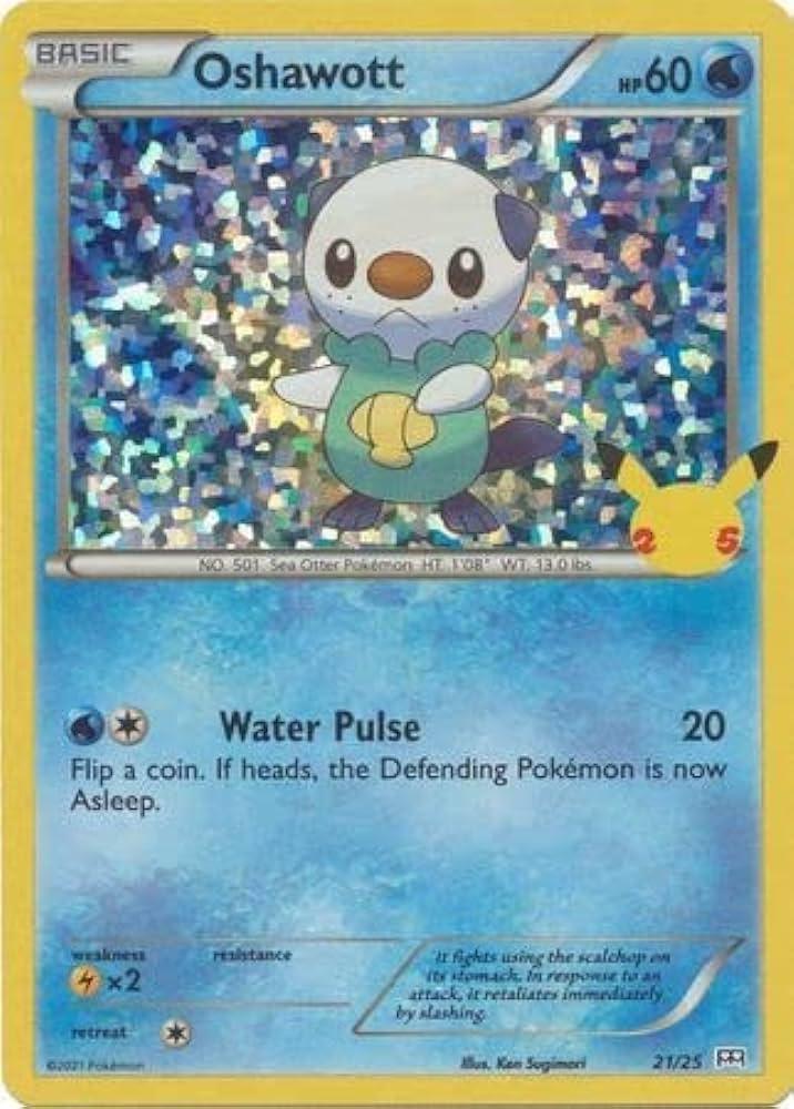 Oshawott [Holo] #21