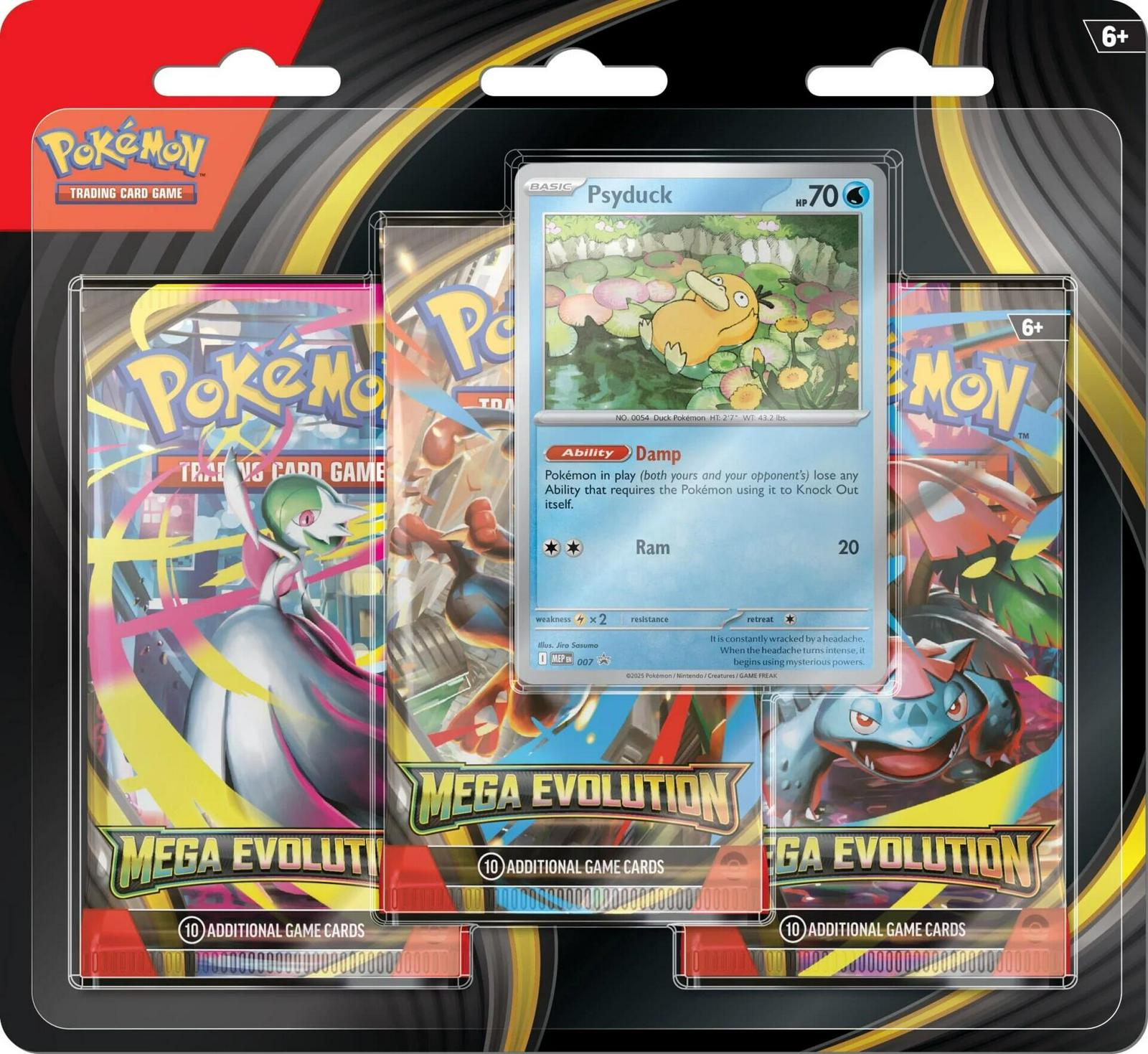 3 Pack Blister: Psyduck