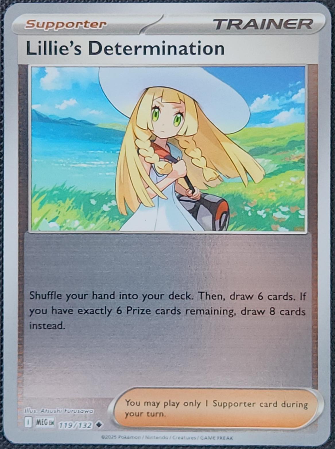Lillie's Determination [Reverse Holo] #119