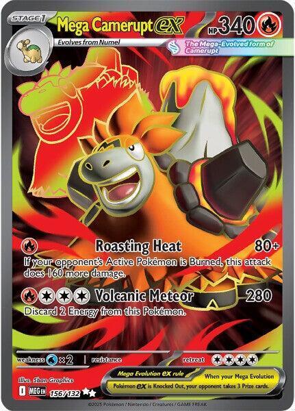Mega Camerupt Ex #156