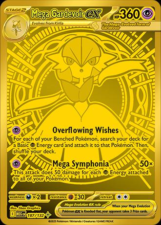 Mega Gardevoir Ex #187