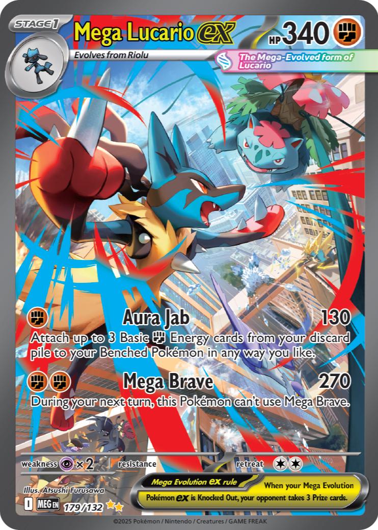 Mega Lucario Ex #179