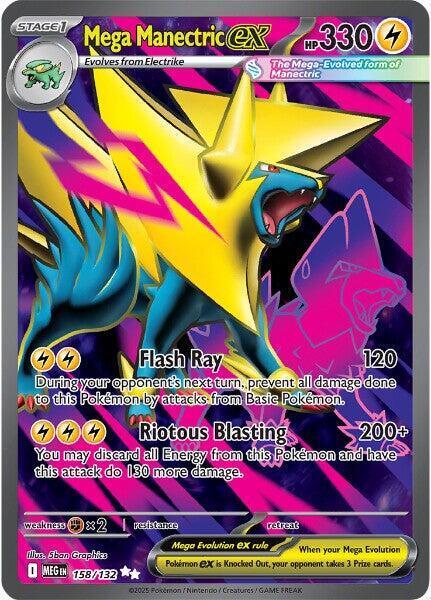 Mega Manectric Ex #158