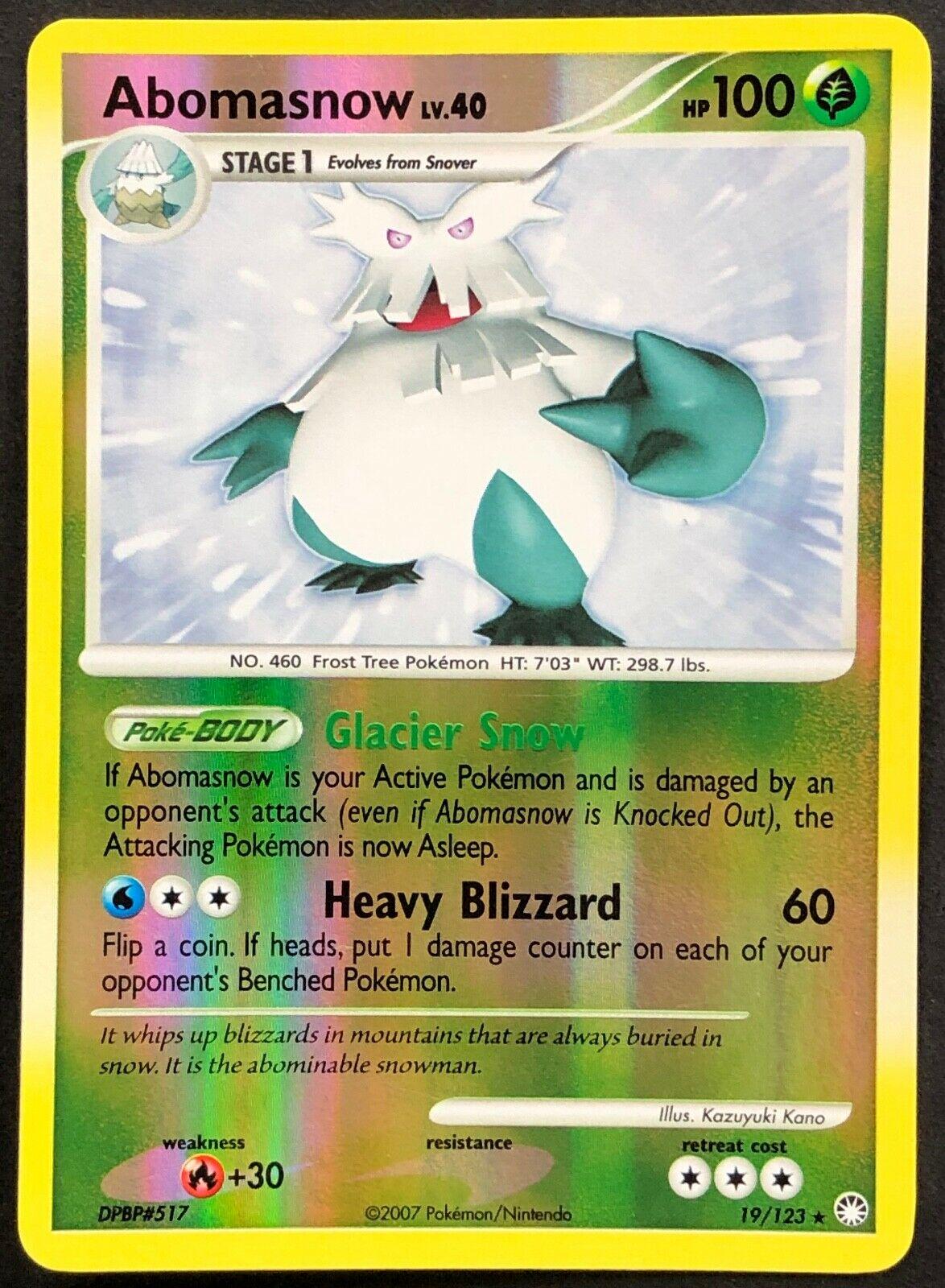 Abomasnow [Reverse Holo] #19