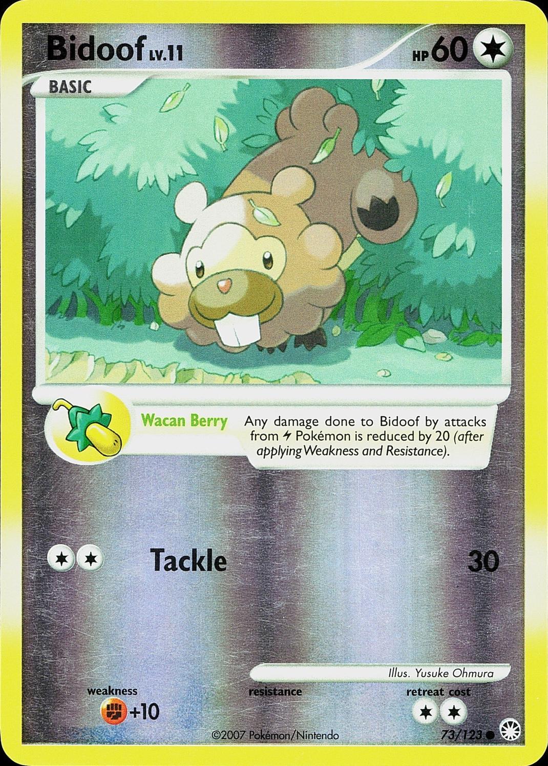 Bidoof [Reverse Holo] #73