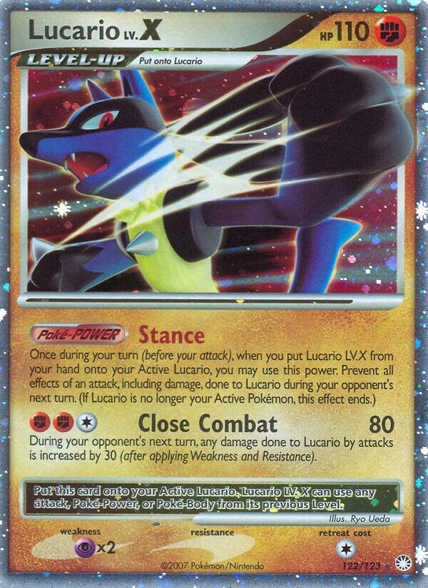 Lucario LV. X #122