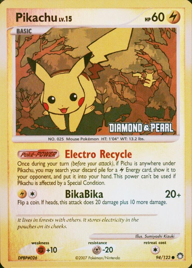 Pikachu [Stamped] #94