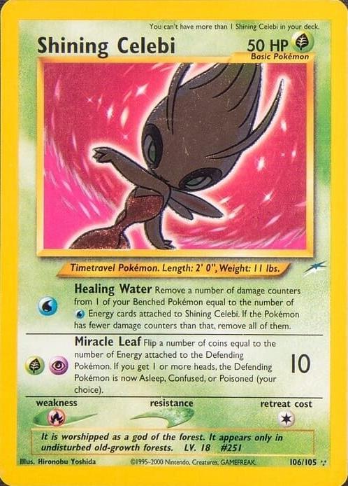 Shining Celebi #106