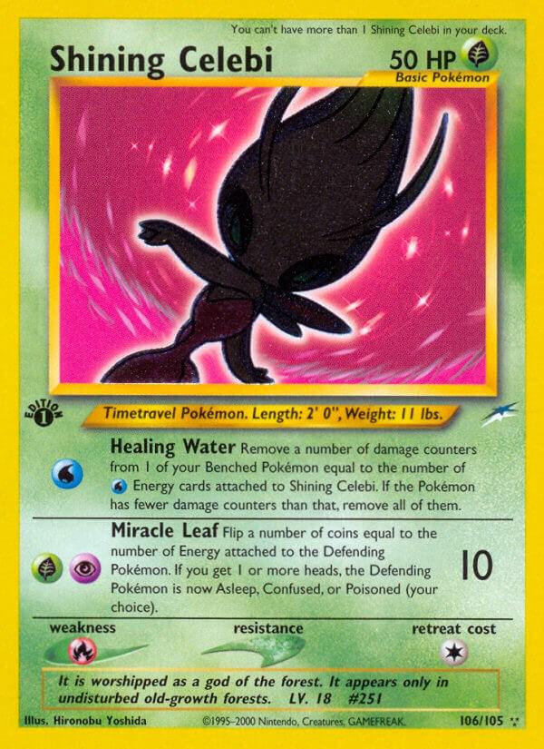 Shining Celebi [1st Edition] #106