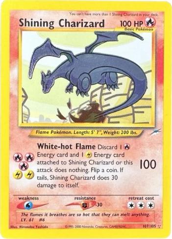Shining Charizard #107
