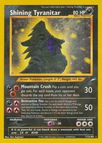 Shining Tyranitar #113