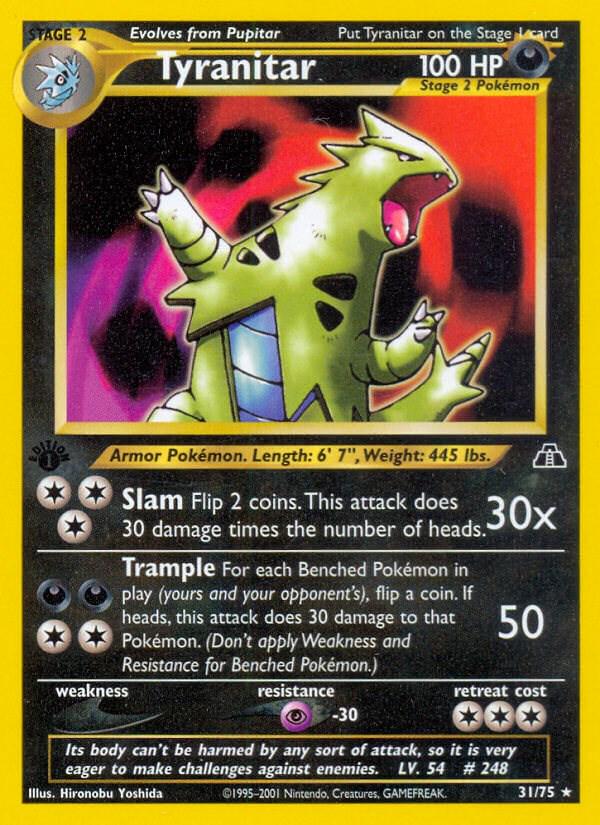 Tyranitar [1st Edition] #31