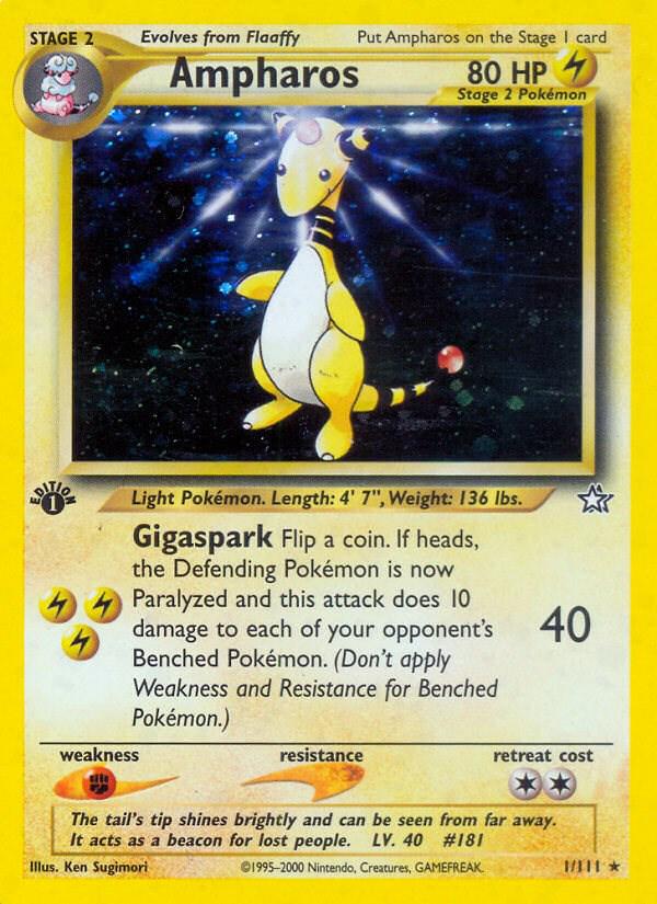 Ampharos [1st Edition] #1